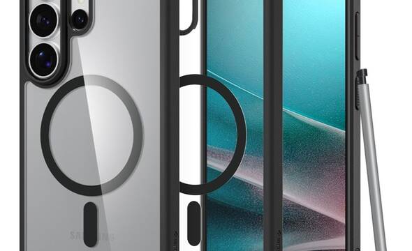 Spigen Ultra Hybrid Mag MagSafe - Etui do Samsung Galaxy S26 Ultra (Matte Black) - zdjęcie 1