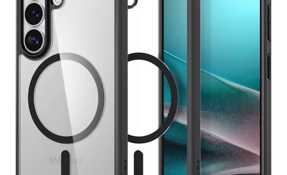 Spigen Ultra Hybrid Mag MagSafe - Etui do Samsung Galaxy S26 (Matte Black) - zdjęcie 1