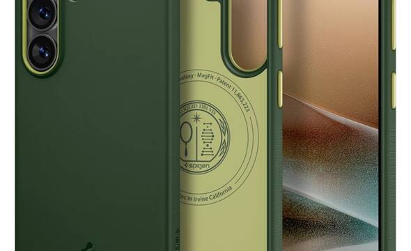 Spigen Nano Pop Mag MagSafe - Etui do Samsung Galaxy S26 (Avo Green) - zdjęcie 1