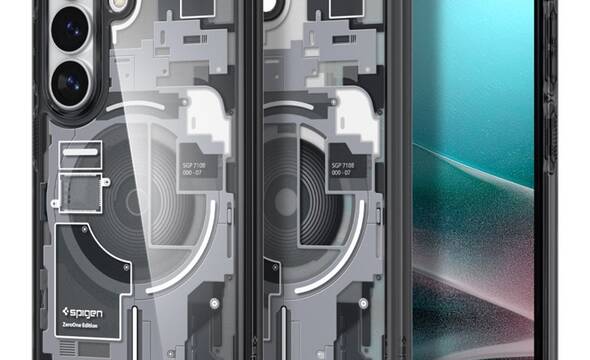 Spigen Ultra Hybrid Mag MagSafe - Etui do Samsung Galaxy S26+ (Zero One Black) - zdjęcie 1