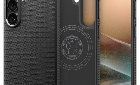 Spigen Liquid Air Mag MagSafe - Etui do Samsung Galaxy S26+ (Matte Black) - zdjęcie 1