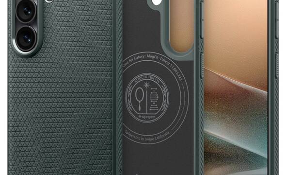Spigen Liquid Air Mag MagSafe - Etui do Samsung Galaxy S26+ (Abyss Green) - zdjęcie 1