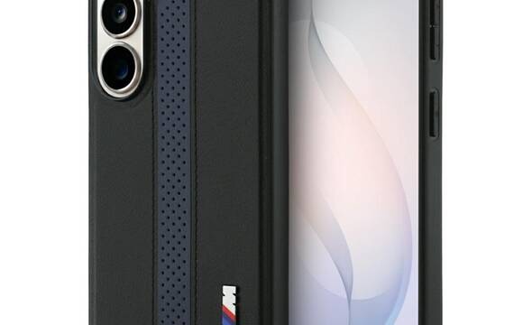 BMW M Perforated Stripe Logo MagSafe - Etui Samsung Galaxy S26 (niebieski) - zdjęcie 1