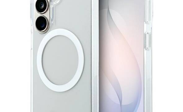 BMW IML Shockproof Metal Logo MagSafe - Etui Samsung Galaxy S26 (przezroczysty) - zdjęcie 1