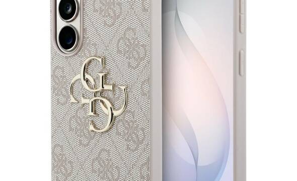 Guess 4G Big Metal Logo - Etui Samsung Galaxy S26+ (różowy) - zdjęcie 1