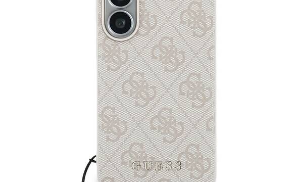 Guess 4G Classic Logo Charm MagSafe - Etui Samsung Galaxy S26 (różowy) - zdjęcie 1