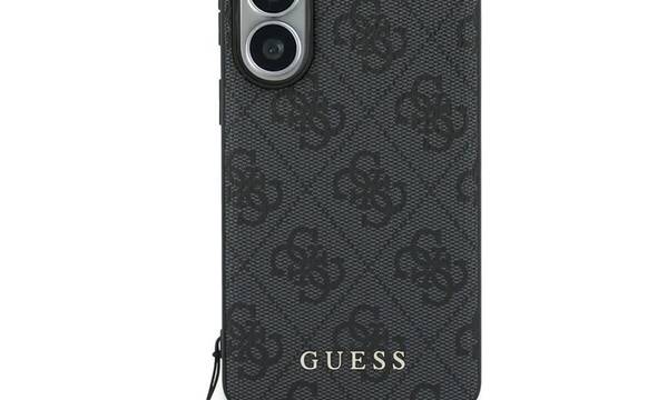 Guess 4G Classic Logo Charm MagSafe - Etui Samsung Galaxy S26 (czarny) - zdjęcie 1