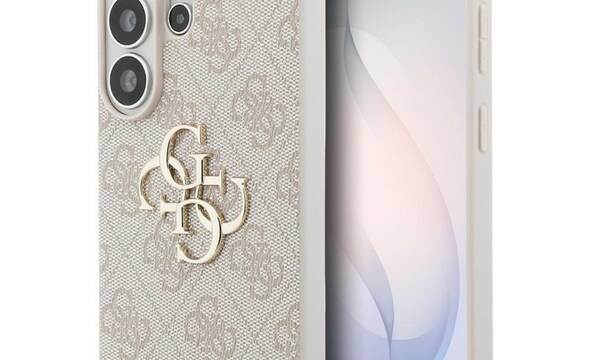 Guess 4G Big Metal Logo - Etui Samsung Galaxy S26 Ultra (różowy) - zdjęcie 1