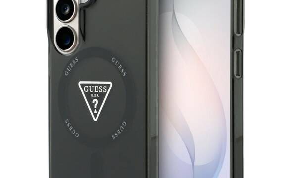 Guess IML Gradient Triangle MagSafe - Etui Samsung Galaxy S26 (czarny) - zdjęcie 1