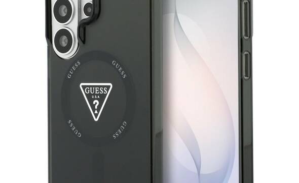 Guess IML Gradient Triangle MagSafe - Etui Samsung Galaxy S26 Ultra (czarny) - zdjęcie 1