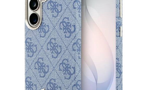 Guess 4G Script MagSafe - Etui Samsung Galaxy S26 (niebieski) - zdjęcie 1