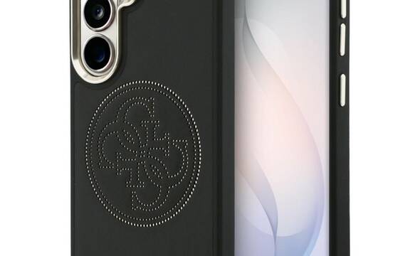 Guess Perforated Logo MagSafe - Etui Samsung Galaxy S26 (czarny) - zdjęcie 1