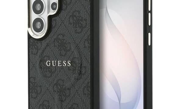 Guess 4G Embossed Ring MagSafe - Etui Samsung Galaxy S26 Ultra (czarny) - zdjęcie 1