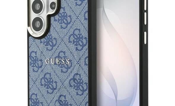 Guess 4G Embossed Ring MagSafe - Etui Samsung Galaxy S26 Ultra (niebieski) - zdjęcie 1