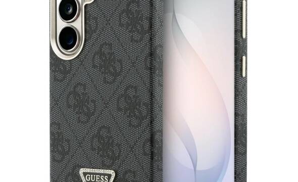 Guess 4G Triangle Logo MagSafe - Etui Samsung Galaxy S26 (czarny) - zdjęcie 1