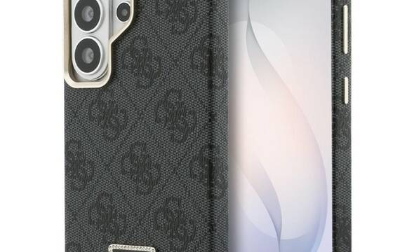 Guess 4G Triangle Logo MagSafe - Etui Samsung Galaxy S26 Ultra (czarny) - zdjęcie 1