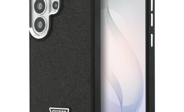 Guess Fixed Glitter Triangle MagSafe - Etui Samsung Galaxy S26 Ultra (czarny) - zdjęcie 1