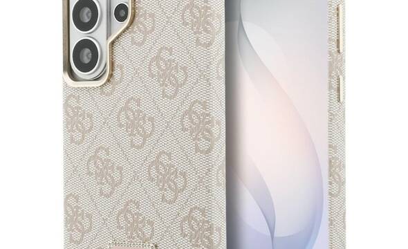 Guess 4G Triangle Logo MagSafe - Etui Samsung Galaxy S26 Ultra (różowy) - zdjęcie 1