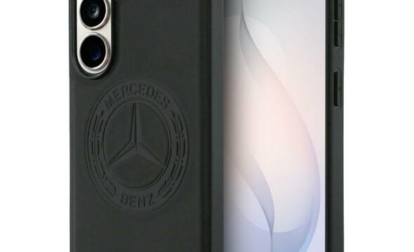 Mercedes Vintage Logo MagSafe - Etui Samsung Galaxy S26 (czarny) - zdjęcie 1