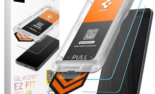 Spigen GLAS.TR EZ Fit Pro AC HD 2-Pack - Szkło hartowane do Samsung Galaxy S26+ (2 szt) - zdjęcie 1