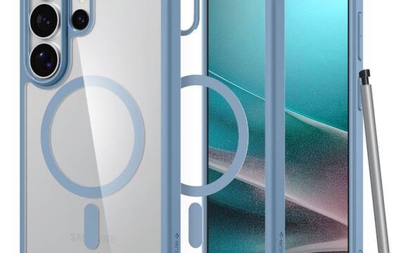 Spigen Ultra Hybrid Mag MagSafe - Etui do Samsung Galaxy S26 Ultra (Light Blue) - zdjęcie 1