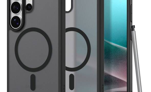 Spigen Ultra Hybrid Mag MagSafe - Etui do Samsung Galaxy S26 Ultra (Frost Black) - zdjęcie 1