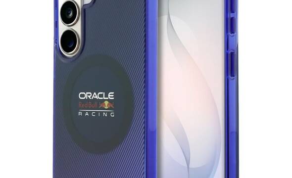 Red Bull Double Layer Blended Lines MagSafe - Etui Samsung Galaxy S26 (granatowy) - zdjęcie 1