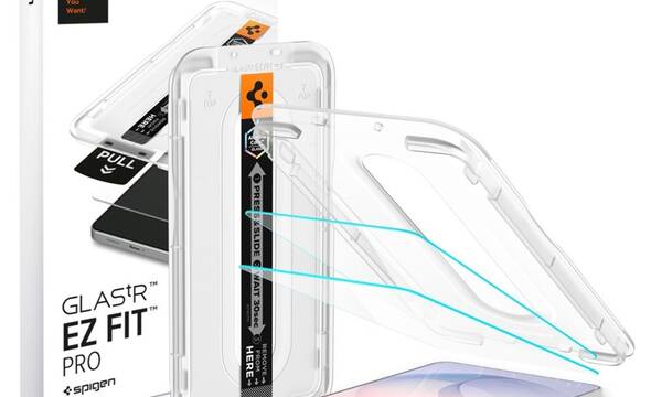 Spigen GLAS.TR EZ Fit Pro AC Anti Reflection 2-Pack - Szkło hartowane antyrefleksyjne do Samsung Galaxy S26 (2 szt) - zdjęcie 1