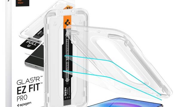 Spigen GLAS.TR EZ Fit Pro 2-Pack - Szkło hartowane do Samsung Galaxy A57 5G (2 szt) - zdjęcie 1