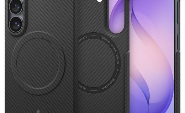 Spigen Airskin Aramid - Etui do Samsung Galaxy S26 (Czarny) - zdjęcie 1