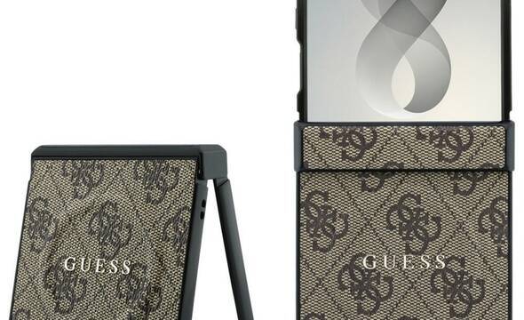 Guess 4G Classic MagSafe - Etui Samsung Galaxy Z Flip 8 (bršzowy) - zdjęcie 1