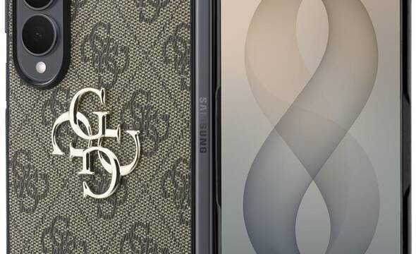 Guess Big 4G Logo - Etui Samsung Galaxy Z Fold 8 (bršzowy) - zdjęcie 1