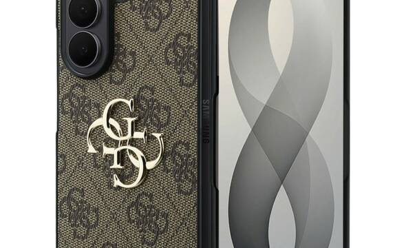 Guess Big 4G Logo - Etui Samsung Galaxy Z Fold 8 Ultra (bršzowy) - zdjęcie 1