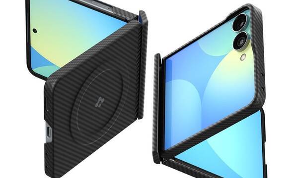 Spigen AirSkin Aramid MagSafe - Etui do Samsung Galaxy Z Flip 8 (Black) - zdjęcie 1