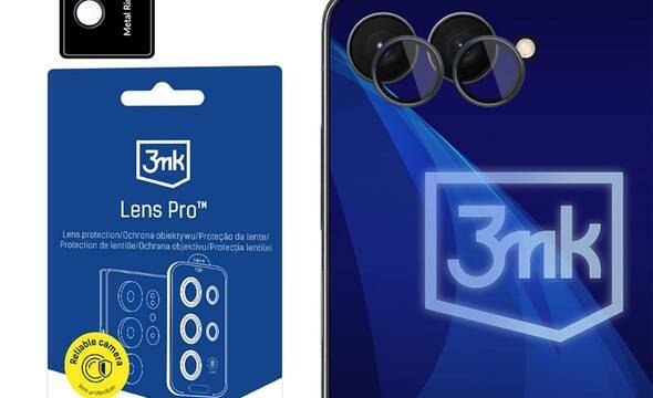 3mk Lens Protection Pro - Szkło na obiektyw aparatu Samsung Galaxy Z Flip 8 (Black) - zdjęcie 1