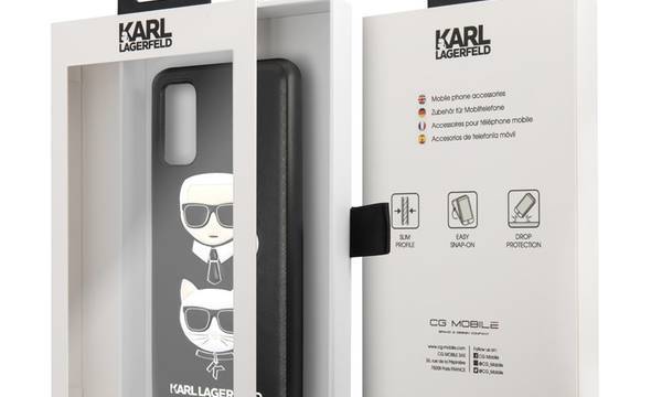 Karl Lagerfeld Embossed Case Karl & Choupette - Etui Samsung Galaxy S20 - zdjęcie 7