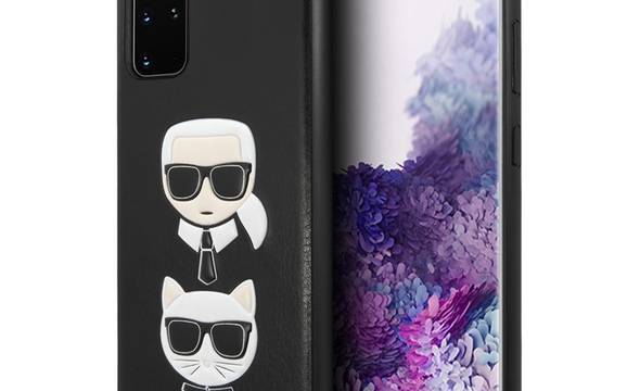 Karl Lagerfeld Embossed Case Karl & Choupette - Etui Samsung Galaxy S20+ - zdjęcie 1