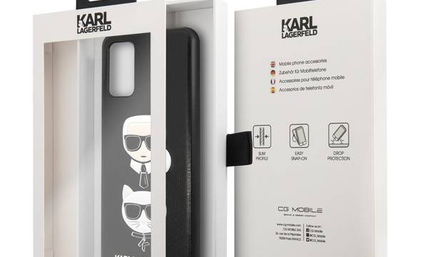 Karl Lagerfeld Embossed Case Karl & Choupette - Etui Samsung Galaxy S20+ - zdjęcie 7