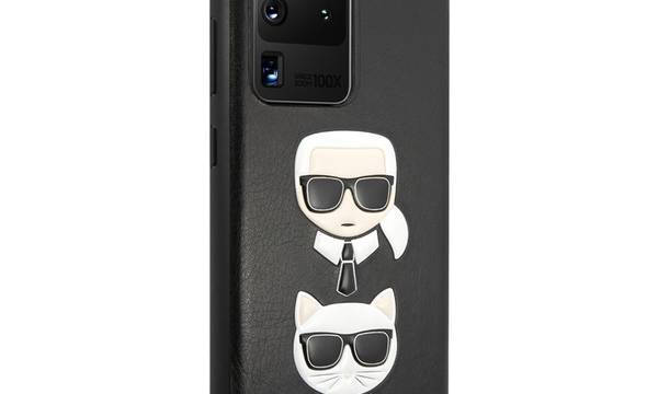 Karl Lagerfeld Embossed Case Karl & Choupette - Etui Samsung Galaxy S20 Ultra - zdjęcie 5