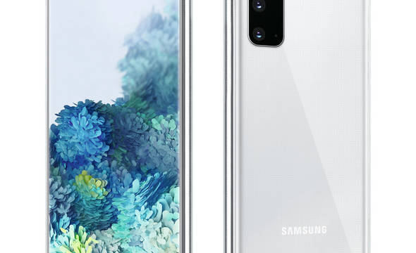 Crong Crystal Slim Cover - Etui Samsung Galaxy S20 (przezroczysty) - zdjęcie 1
