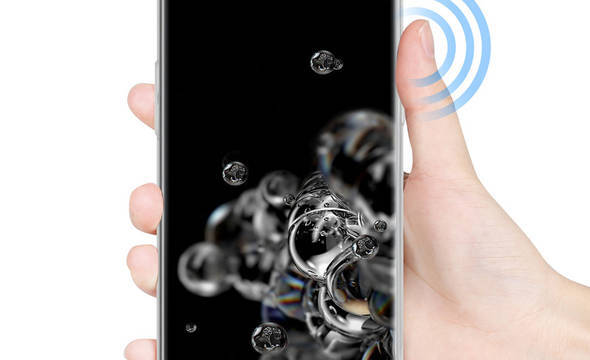 Crong Crystal Slim Cover - Etui Samsung Galaxy S20 Ultra (przezroczysty) - zdjęcie 4