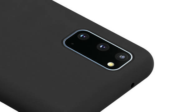 Crong Color Cover - Etui Samsung Galaxy S20 (czarny) - zdjęcie 9