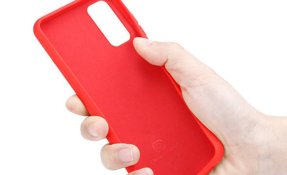 Crong Color Cover - Etui Samsung Galaxy S20 (czerwony) - zdjęcie 8