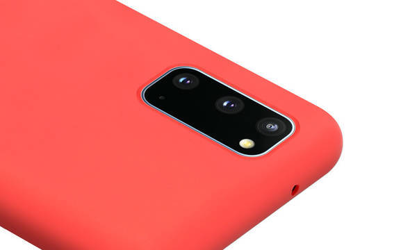 Crong Color Cover - Etui Samsung Galaxy S20 (czerwony) - zdjęcie 9