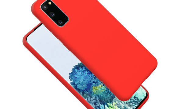 Crong Color Cover - Etui Samsung Galaxy S20 (czerwony) - zdjęcie 11