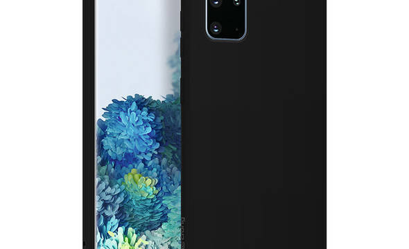 Crong Color Cover - Etui Samsung Galaxy S20+ (czarny) - zdjęcie 4