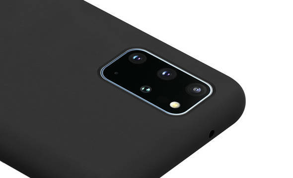 Crong Color Cover - Etui Samsung Galaxy S20+ (czarny) - zdjęcie 9