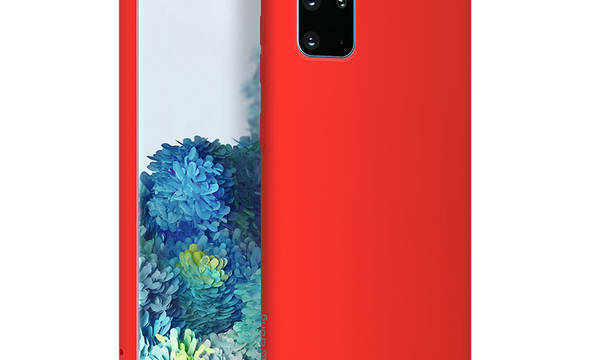 Crong Color Cover - Etui Samsung Galaxy S20+ (czerwony) - zdjęcie 4