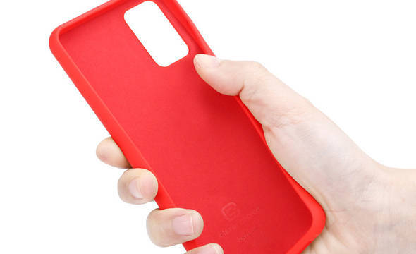 Crong Color Cover - Etui Samsung Galaxy S20+ (czerwony) - zdjęcie 8