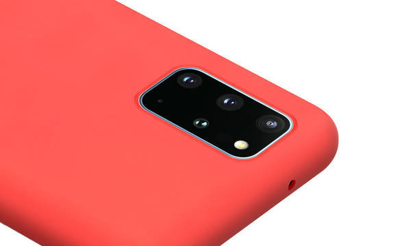 Crong Color Cover - Etui Samsung Galaxy S20+ (czerwony) - zdjęcie 9